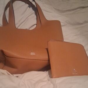 Campsite Chic Tan Tote Bag Set
